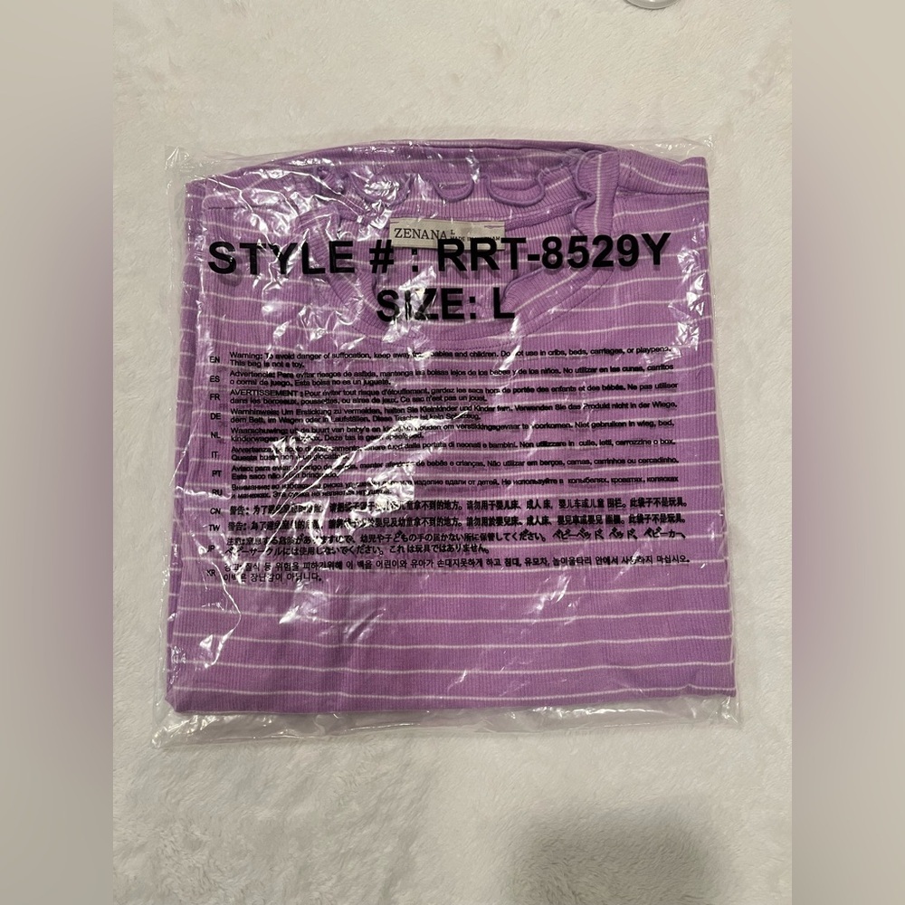 Brand New Zenana Top - Size Large - Picture 8 of 8